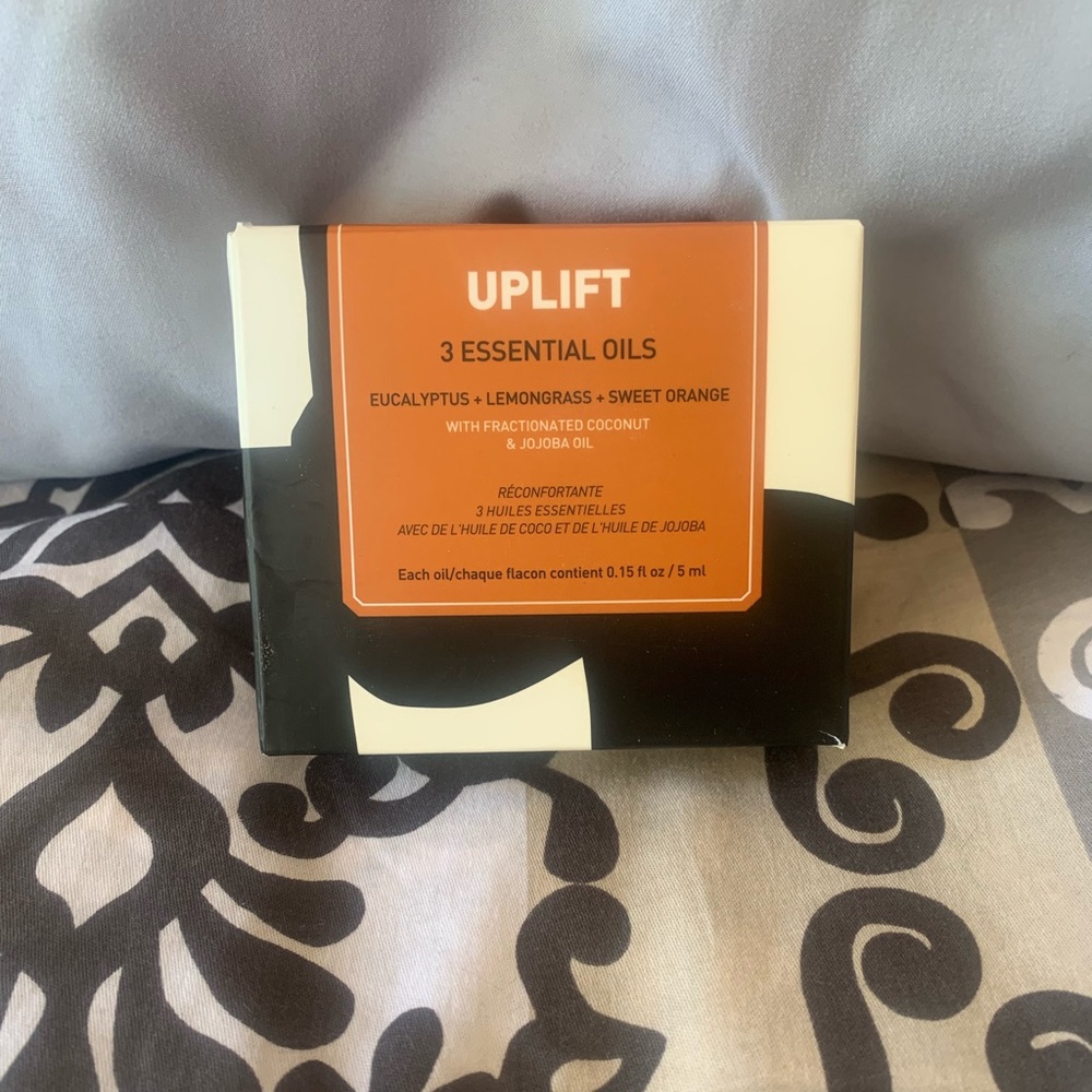 Uplifting essential oils, perfect for feeling good